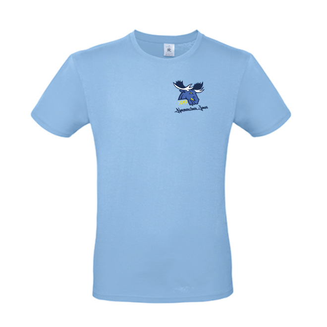 Vorderseite "Nordberliner Junge", skyblue, beidseitig bedruckt