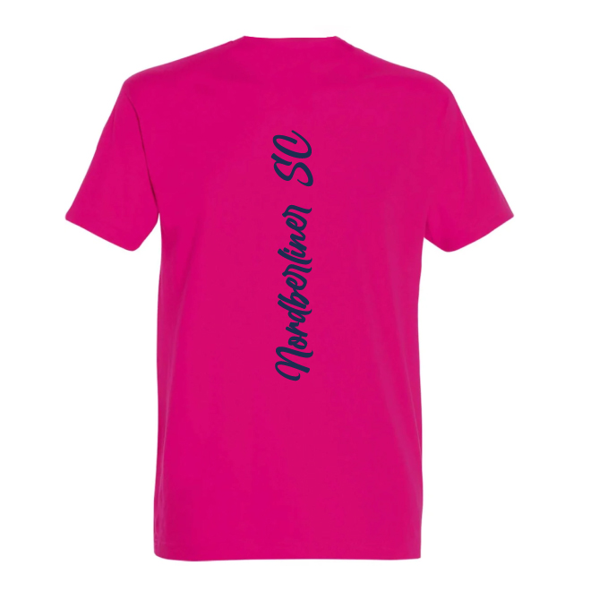 Rückseite "Nordberliner SC", pink, beidseitig bedruckt